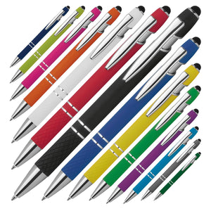 Creativgravur® Metall - Kugelschreiber MONTEA mit Lasergravur - Farben sortenrein oder Gemischt  (alle mit gleicher Gravur)