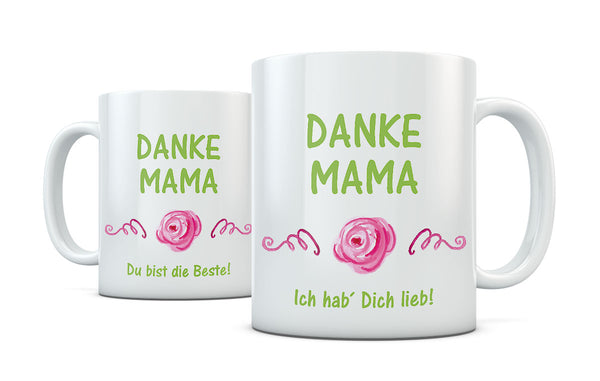 Tasse für Mama, Oma und Muttertag - Bedruckt, Verschiedene Motive zur Auswahl - Spülmaschinenfest