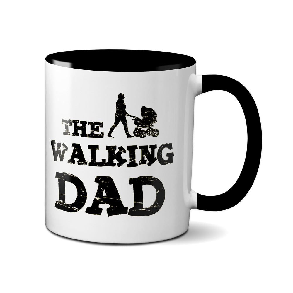 Spruch Tasse - The Walking Dad - das schönste Geschenk für einen frisch gebackenen Papa