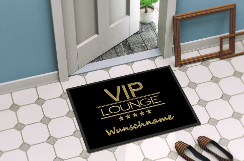 bedruckte Fußmatte - VIP Lounge - edel und exklusiv – Creativgravur